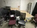 Misc. rolling office chairs with arms