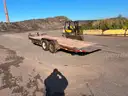 2017 PJ 22ft manual-lift tilt-deck trailer