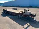 2017 PJ 22ft manual-lift tilt-deck trailer