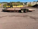 2017 PJ 22ft manual-lift tilt-deck trailer