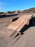 2017 PJ 22ft manual-lift tilt-deck trailer