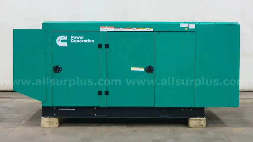 NEW Cummins 100 kW C100N6 Natural Gas Generator, QSJ5.9G-G3 eng, 0 Hrs, Yr 2025