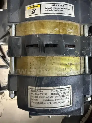 USED MEPS (Mobile Electric Power Solutions) 6.3KW, 120V, 60Hz