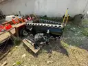 Lot of Two (2) Snow Way Salt Spreaders &#x26; Two (2) Plows