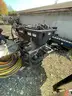 Lot of Two (2) Snow Way Salt Spreaders &#x26; Two (2) Plows