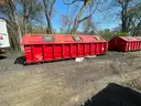 25 Yard Enclosed Recycling / Garbage Container