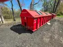 25 Yard Enclosed Recycling / Garbage Container