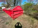 25 Yard Enclosed Recycling / Garbage Container