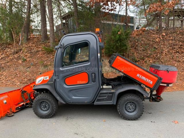 2014 Kubota RTV X1100C with Snow blade and Salt Spreader | AllSurplus