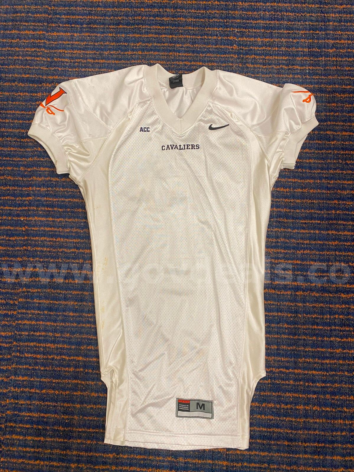 45 Nike Virginia Football Jerseys (white Blank) 