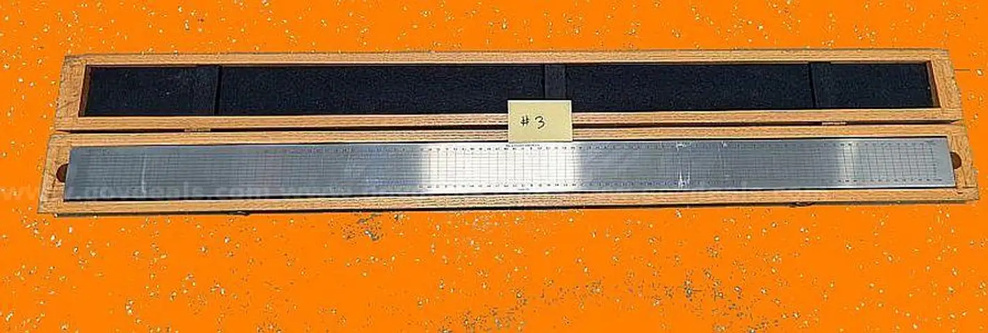 Theodore Alteneder &#x26; Sons, 100cm Stainless Steel Precision Drawing Instrument, Philadelphia, PA, Made in USA