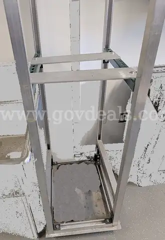 Aluminum structure, 22" wide x 28" deep x 84" tall <2026JAN19-1>