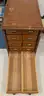 10 drawer antique cabinet, 14" wide x 22.5" Deep x 20" High. <2026JAN19-8>