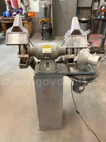 Baldor 1022WD Bench Grinder with dust collection