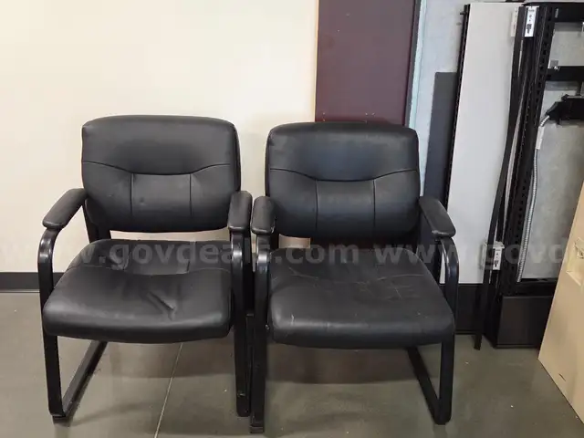 Leather Guest Chairs