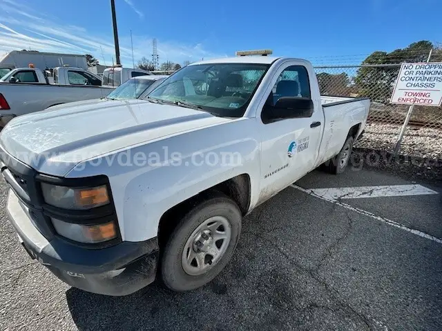 Lot of Eight (8) Pickup Trucks