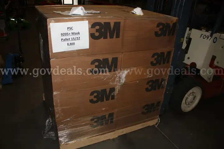 3M 9205 Flat-Fold N95 Masks Lot 10