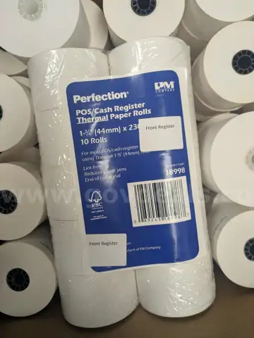 PM Company Perfection POS/Cash Register Thermal Paper Rolls
