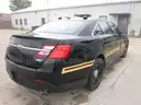 2013 FORD TAURUS  4DR BLACK  ~WRECKED/PARTS~
