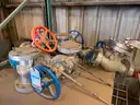 Valves; Check, Gate, Globe, .75in to 8in, CF8M/WCB/A105/316, Kitz/Ladish/Others, UNUSED, 1 LOT