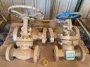 Valves; Check, Gate, Globe, .75in to 8in, CF8M/WCB/A105/316, Kitz/Ladish/Others, UNUSED, 1 LOT
