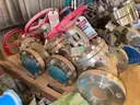 Valves; Check, Gate, Globe, .75in to 8in, CF8M/WCB/A105/316, Kitz/Ladish/Others, UNUSED, 1 LOT