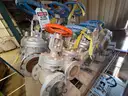 Valves; Check, Gate, Globe, .75in to 8in, CF8M/WCB/A105/316, Kitz/Ladish/Others, UNUSED, 1 LOT