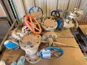 Valves; Check, Gate, Globe, .75in to 8in, CF8M/WCB/A105/316, Kitz/Ladish/Others, UNUSED, 1 LOT