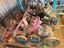 Valves; Check, Gate, Globe, .75in to 8in, CF8M/WCB/A105/316, Kitz/Ladish/Others, UNUSED, 1 LOT