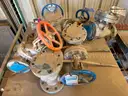 Valves; Check, Gate, Globe, .75in to 8in, CF8M/WCB/A105/316, Kitz/Ladish/Others, UNUSED, 1 LOT