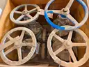 Valves; Check, Gate, Globe, Weld Neck, 3in to 10in, 120/600/900#, Velan/Neway/Kitz/BF, UNUSED, 1 LOT