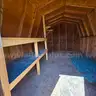 Wooden Shed, 10&#x27; x 16&#x27; w/ Wood Siding &#x26; Metal Roof