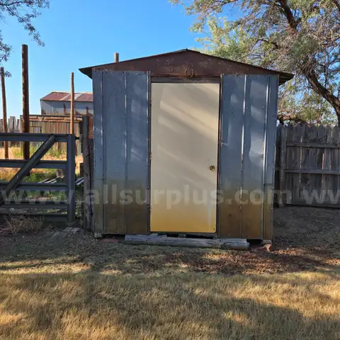 Metal Shed, 8&#x27; x 8&#x27; x 8&#x27;