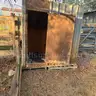 Metal Shed, 6&#x27; x 4&#x27; w/ Sloped Roof