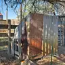 Metal Shed, 6&#x27; x 4&#x27; w/ Sloped Roof