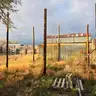 Corral Fence, Approx 200&#x27;, Post &#x26; Plank w/ 12&#x27; &#x26; 5-1/2&#x27; Gate, 1 LOT