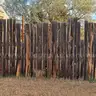 Corral Fence, Approx 200&#x27;, Post &#x26; Plank w/ 12&#x27; &#x26; 5-1/2&#x27; Gate, 1 LOT