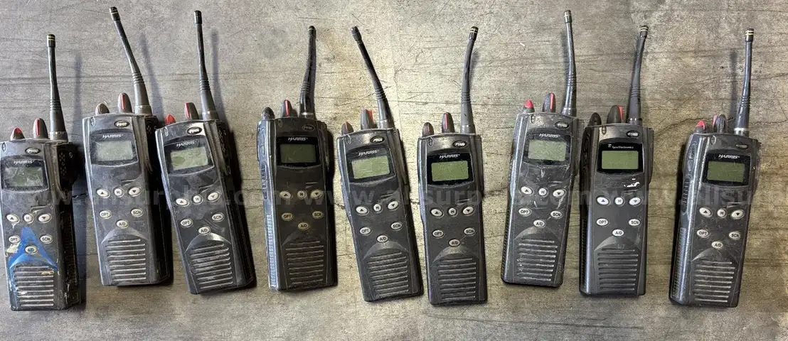 Radio Components, Harris P5100, P5400, Batteries, P5400/XG-75, Charging Stations, Nickel Cadmium, Unused, 1 LOT