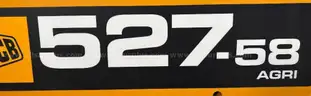 JCB 527-58 Loadall AGRI Telehandler, 109 HP, 4.4 Liter, Turbocharged, Max Payload 5952Ibs, 2013, Qty 1