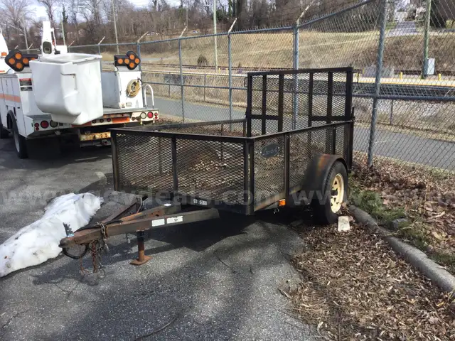 2007 Leonard Single Axle Trailer
