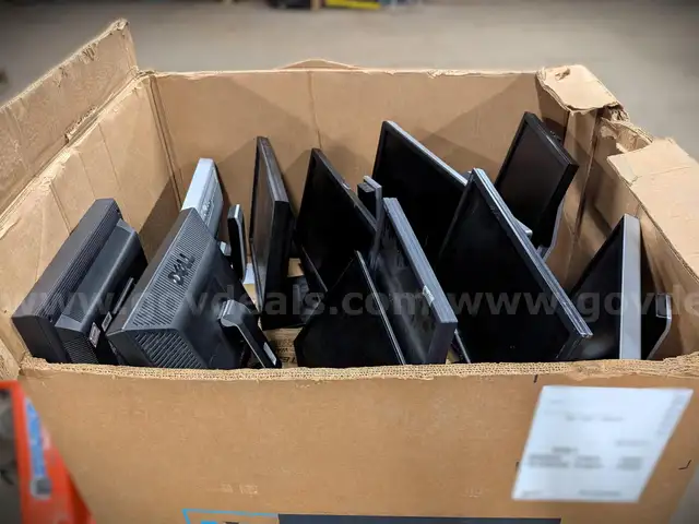 Lot of Scrap Computer Monitors