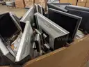 Lot of Scrap Computer Monitors