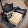 Lot of Scrap CRT Monitors &#x26; TVs