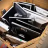 Lot of Scrap Computer Monitors