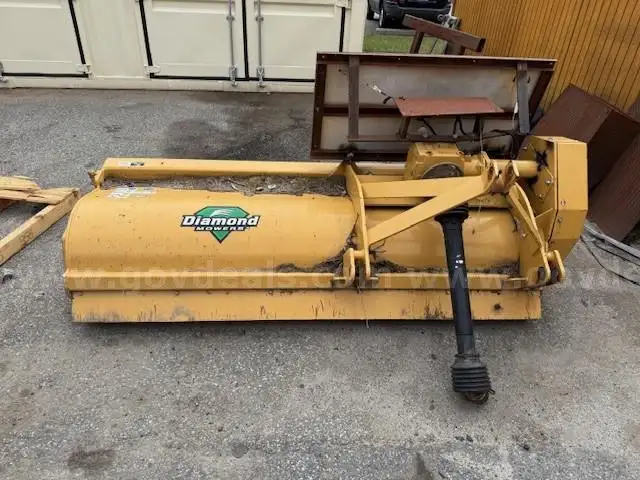 Flail Mower Attachment for John Deere 6230 tractor- Diamond Mowers