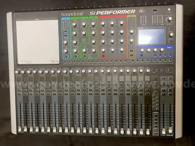 Soundcraft Si Performer 2 80-channel Digital Mixer with DMX Control and Blu Link Option Card