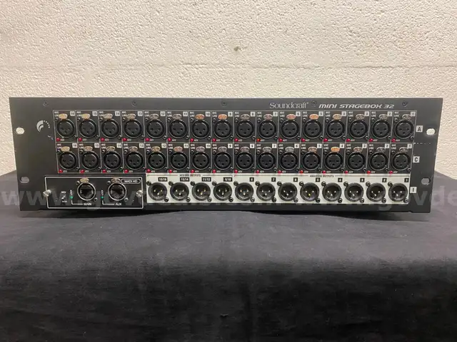 Soundcraft Mini Stagebox 32 with Madi USB Card
