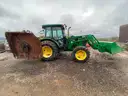 2013 John Deere 5085E Tractor w/ Boom Mower &#x26; Bucket