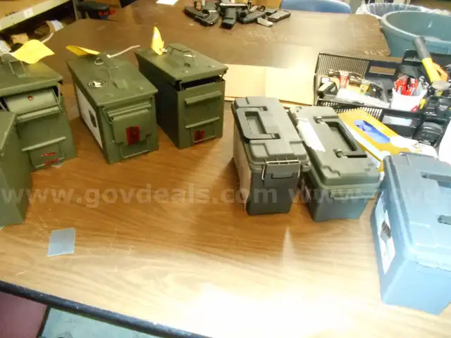 MISC Gun Magazines/ ammo CANS