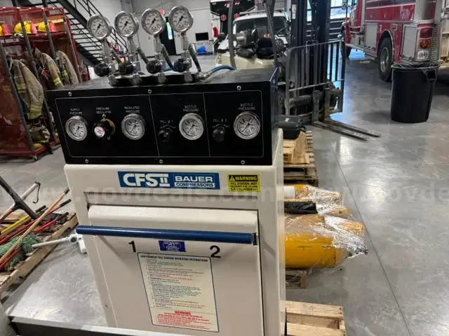 SCBA compressor and fill station